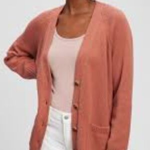 Women's Pink Cardigan Sweater
